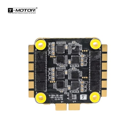 T-MOTOR F7 Stack-Velox CINE F7 FC+V50A SE 4-in-1 ESC HD Analog Flight Controller Double BEC for RC FPV Racing Freestyle Drone